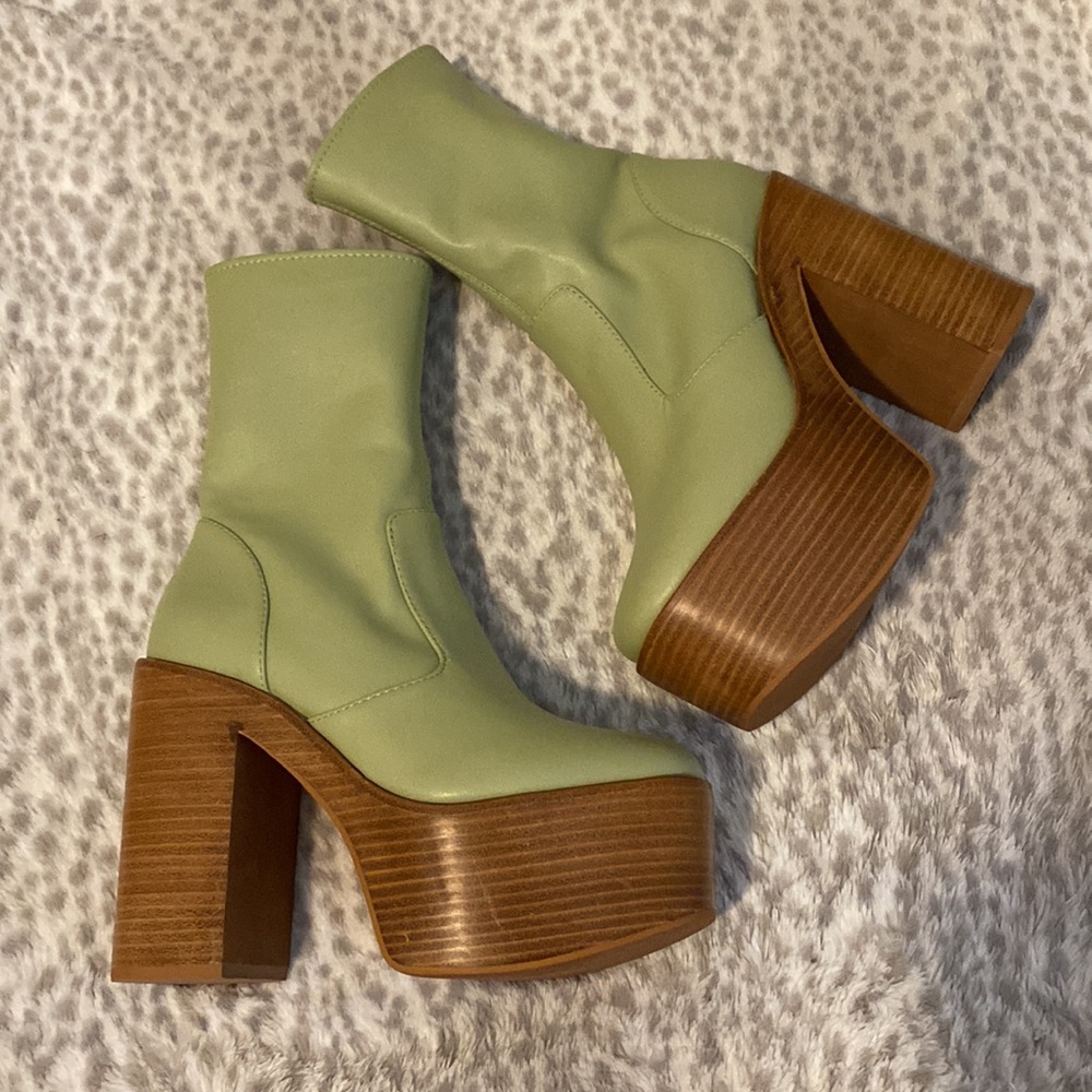 Jeffrey Campbell Mexique Platform Boots (pls msg b4 buying)